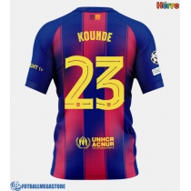 Fotballdrakt Herre Barcelona Jules Kounde #23 Hjemmedrakt 2025-26 Kortermet